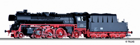 [Lokomotivy] → [Parní] → [BR 23] → 02051: černá s červeným pojezdem a kouřovými plechy