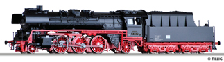 [Lokomotivy] → [Parní] → [BR 23] → 02052: černá s červeným pojezdem a kouřovými plechy