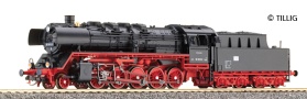 [Lokomotivy] → [Parní] → [BR 50] → 02090: parní lokomotiva černá s červeným pojezdem a kouřovými plechy