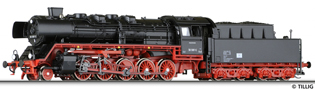 [Lokomotivy] → [Parní] → [BR 50] → 02096: černá s červeným pojezdem a kouřovými plechy