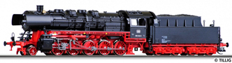 [Lokomotivy] → [Parní] → [BR 50] → 02295: černá s červeným pojezdem a kouřovými plechy