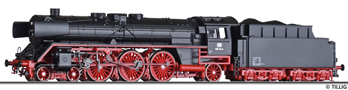 [Lokomotivy] → [Parní] → [BR 01] → 02139: parní lokomotiva černá s červeným pojezdem a s kouřovými plechy