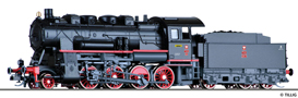 [Lokomotivy] → [Parní] → [BR 56] → 02235: parní lokomotiva černá s černým pojezdem, červená kola