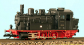 [Lokomotivy] → [Parní] → [BR 89] → 508903-D: parní lokomotiva černá s červeným pojezdem