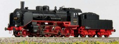 [Lokomotivy] → [Parní] → [BR 38] → 1018303: černá s červeným pojezdem a kouřovými plechy