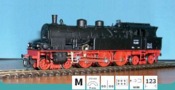 [Lokomotivy] → [Parní] → [BR 78] → 111786: černá s červeným pojezdem