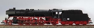 [Lokomotivy] → [Parní] → [BR 41] → 1018401: černá s červeným pojezdem a kouřovými plechy  BR 41 Reko