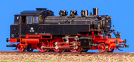 [Lokomotivy] → [Parní] → [BR 64] → 30044: parní lokomotiva černá s červeným pojezdem