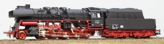 [Lokomotivy] → [Parní] → [BR 58] → 118/1/H: černá s červeným pojezdem a kouřovými plechy