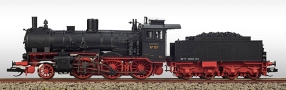 [Lokomotivy] → [Parní] → [BR 37] → 1018502: parní lokomotiva černá s červeným pojezdem