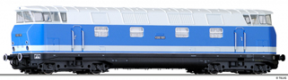 [Lokomotivy] → [Motorové] → [V 180 (BR 118)] → 501290: dieselová lokomotiva modrá-slonová kost s černým pojezdem