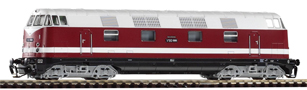 [Lokomotivy] → [Motorové] → [V 180 (BR 118)] → 47284: dieselová lokomotiva červená-slonová kost s černým rámem
