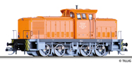 [Lokomotivy] → [Motorové] → [V 60] → 96158: vlečková lokomotiva oranžová „Glückauf Knappenrode“