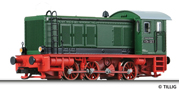 [Lokomotivy] → [Motorové] → [V 36] → 04640: zelená s šedou střechou, červený rám a pojezd