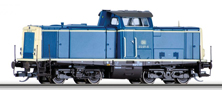 [] → [] → [] → : dieselov lokomotiva modr-ed