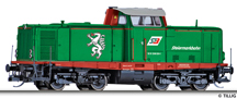 [Lokomotivy] → [Motorové] → [V 100] → 501969 E: dieselová lokomotiva zelená-červená „Steiermärkischen Landesbahnen“