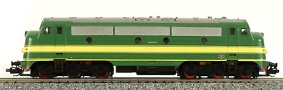 [Lokomotivy] → [Motorové] → [NoHAB] → 500551: zelená-žlutá s šedou střechou a černým pojezdem ″Demonstrator″