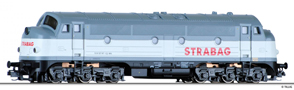 [Lokomotivy] → [Motorové] → [NoHAB] → 04540 E: dieselová lokomotiva bílá-šedá „STRABAG“