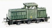 [Lokomotivy] → [Motorov] → [T334] → 545/503: dieselov lokomotiva zelen s ernm rmem a pojezdem
