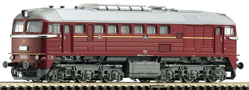 [Lokomotivy] → [Motorové] → [BR 120] → 36291: dieselová lokomotiva červená, šedá střecha