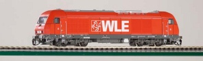 [Lokomotivy] → [Motorové] → [ER 20 Herkules] → 47590: dieselová lokomotiva červená s logem „Westfalische Landes-Eisenbahn GmbH“
