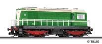 [Lokomotivy] → [Motorové] → [BR 107] → 501099: zelená-bílá, černý rám a bílé zábradlí
