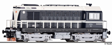 [Lokomotivy] → [Motorové] → [BR 107] → 02629: dieselová lokomotiva tmavě modrá-slonová kost, šedý pojezd VEB Kombinat „Schwarze Pumpe“