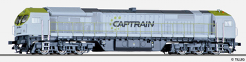[Lokomotivy] → [Motorové] → [Blue Tiger] → 501665: dieselová lokomotiva „Captrain“