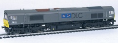[Lokomotivy] → [Motorové] → [JT42CWR (Class 66)] → 40233: tmavěšedá se žlutými čely a černým pojezdem
