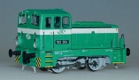 [Lokomotivy] → [Motorové] → [V 15 (BR 101/BR 102)] → 33612: zelená s bílým pruhem, šedý pojezd