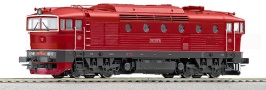[Lokomotivy] → [Motorové] → [T478.3 „Brejlovec”] → 36250: dieselová lokomotiva červená s šedým pojezdem
