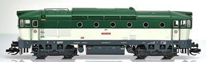 [Lokomotivy] → [Motorové] → [T478.3 „Brejlovec”] → 33389: dieselová lokomotiva v barevné kombinaci zelená-světle šedá