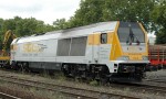 [Lokomotivy] → [Motorové] → [Voith Maxima 40CC] → 70006: bílá-oranžová SGL „Schienen Güter Logistik“