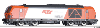 [Lokomotivy] → [Motorové] → [BR 247 VECTRON] → 04853 E: dieselová lokomotiva červená-šedá „RTS“