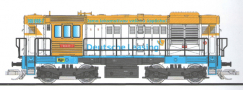 [Lokomotivy] → [Motorové] → [T466.2/T448.0] → 502078: dieselová lokomotiva oranžová-bílá, modrý rám, černý pojezd „Deutsche Leasing“