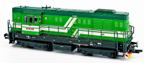 [Lokomotivy] → [Motorov] → [T466.2/T448.0] → 501911: dieselov lokomotiva v zelenm proveden se blmi prouky
