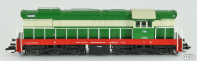 [Lokomotivy] → [Motorov] → [T669.0 (770)] → CSD-T669-1023: dieselov lokomotiva zelen-slonov kost, erven rm