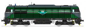[Lokomotivy] → [Motorové] → [753.6 „Bizon”] → 33277: dieselová lokomotiva v barevném schematu „SD-KD“