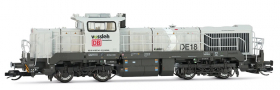 [Lokomotivy] → [Motorov] → [Vossloh DE 18] → HN9058S: dieselov lokomotiva svtle ed, tmav ed rm a pojezd