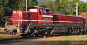 [Lokomotivy] → [Motorov] → [Vossloh DE 18] → HN9057: dieselov lokomotiva tmav erven, tmav ed rm a pojezd