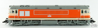[Lokomotivy] → [Motorov] → [T678.0 „Pomeran”] → CSD-T678-017: dieselov lokomotiva oranov-slonov kost, ed stecha a pojezd