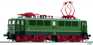[Lokomotivy] → [Elektrické] → [BR 242] → 501067: zelená s šedou střechou, černý rám, červené podvozky