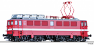 [Lokomotivy] → [Elektrické] → [BR 242] → 501460: elektrická lokomotiva červená s krémovým proužkem, šedá střecha, jeden pantograf