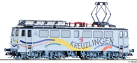[Lokomotivy] → [Elektrické] → [BR 242] → 501732: elektrická lokomotiva bílá s motivem „Kreuzlingen“