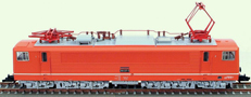 [Lokomotivy] → [Elektrické] → [BR 155] → 500616: světlečervená s šedou střechou a pojezdem