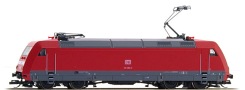 [Lokomotivy] → [Elektrické] → [BR 101] → 501125-1: elektrická lokomotiva červená s šedou střechou a rámem