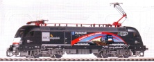 [Lokomotivy] → [Elektrické] → [BR 182 Taurus] → 47425: elektrická lokomotiva černá s reklamním potiskem „EGP“ (Eisenbahngesellschaft Potsdam)