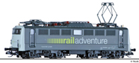 [Lokomotivy] → [Elektrické] → [BR 140] → 04392: elektrická lokomotiva v barevném schematu „RailAdventure GmbH“