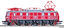 [Lokomotivy] → [Elektrické] → [BR 218 (E 18)] → 501640: elektrická lokomotiva červená se stříbrnou střechou