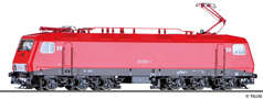 [Lokomotivy] → [Elektrické] → [BR 252/BR 156] → 501890: elektrická lokomotiva červená s černým rámem a pojezdem
